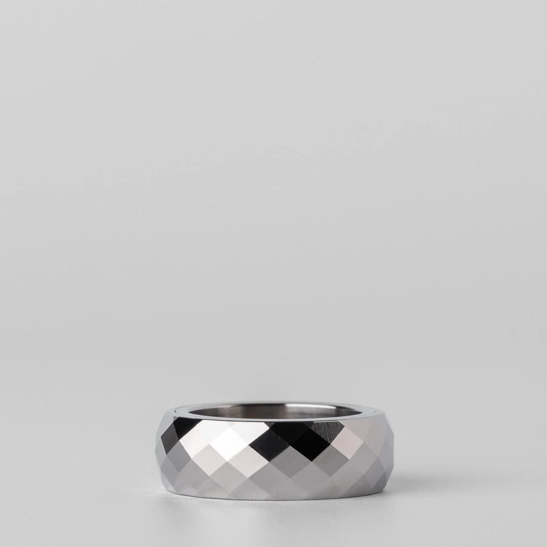 Pig Ring (silver diamond) - Image 3